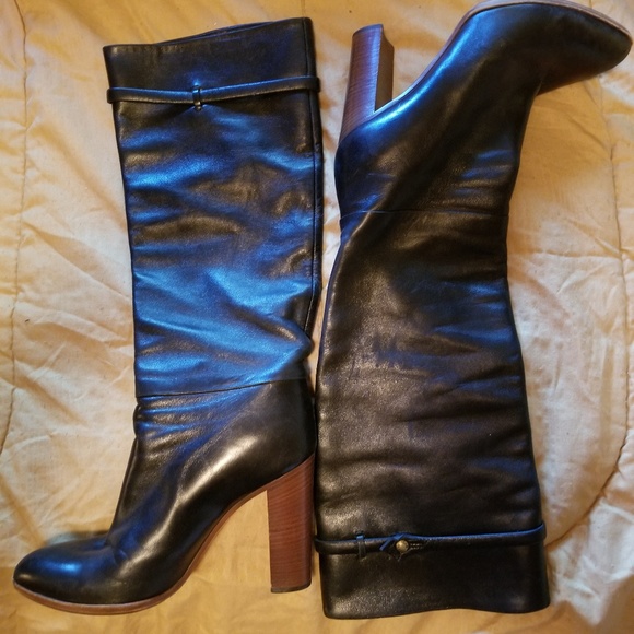 Louis Vuitton Shoes - Authentic Louis Vuitton black knee high boots 35.5